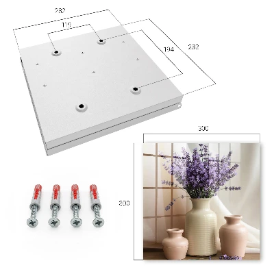 Nøgleskab til hjemmet Blomster i en vase