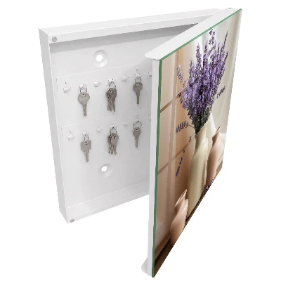 Blomster i en vase nøgleskab til hjemmet