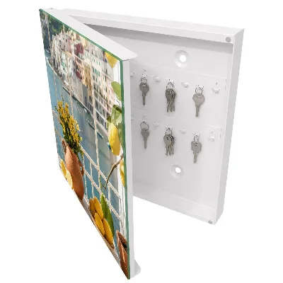 Nøgleskab i motivet Ferielandskab