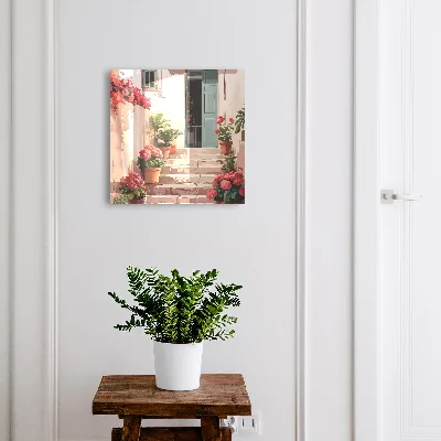 Blomstertrappe nøgleboks