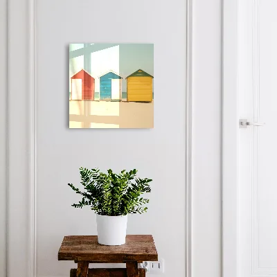 Nøgleskab Farverige huse