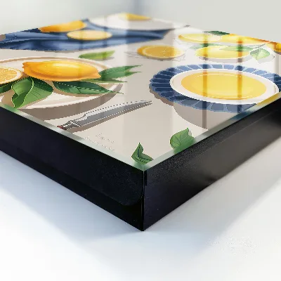 Nøgleskab til hjemmet Citronbord