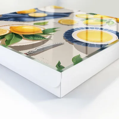 Nøgleskab til hjemmet Citronbord