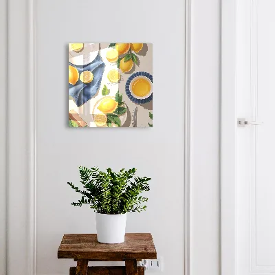Nøgleskab til hjemmet Citronbord