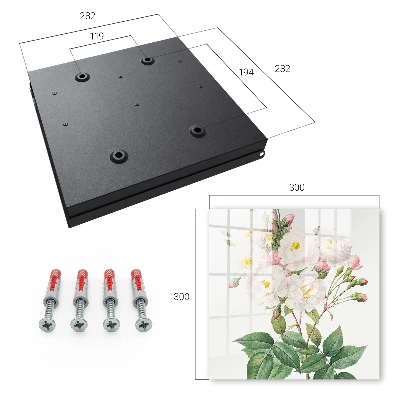 Nøgleskab til hjemmet Blomstercharme