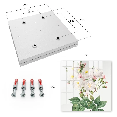 Nøgleskab til hjemmet Blomstercharme