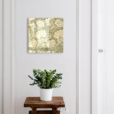 Nøgleboks med blomstermønster