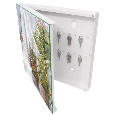 Nøgleskab til hjemmet Trapper med planter
