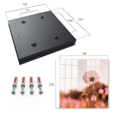 Nøgleskab Blomsteragtig elegance