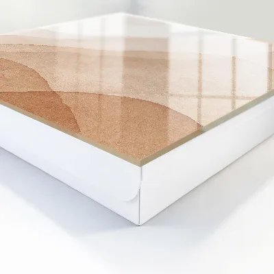 Nøgleskab til hjemmet Beige landskaber