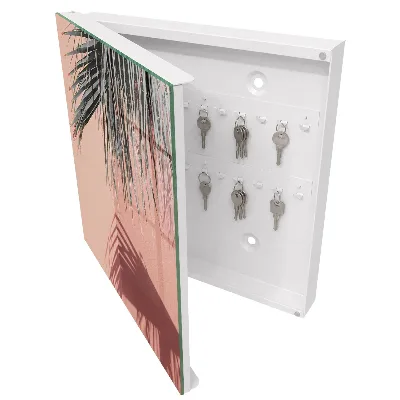 Nøgleskab til hjemmet i et tropisk elegant design