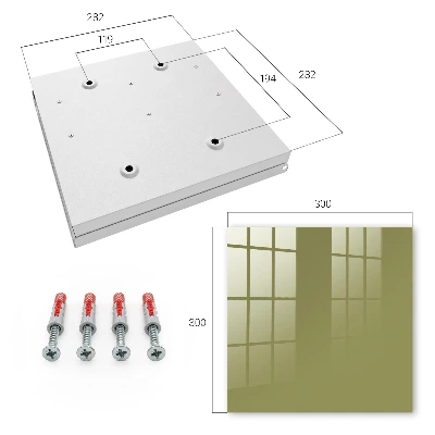 Nøgleskab Grønt græs