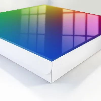Nøgleboks med farverig gradient