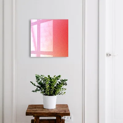 Nøgleboks i farverig tåge-design