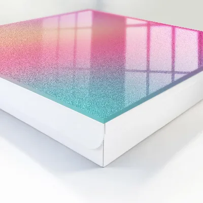Nøgleskab med pastelgradient