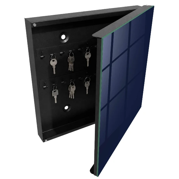 Nøgleskab Mørk marineblå