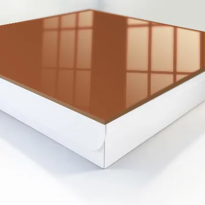 Nøgleskab Mørkorange