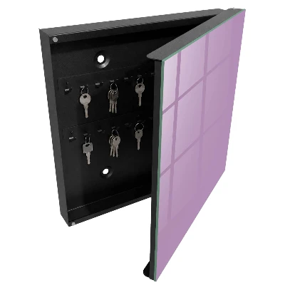 Nøgleskab til hjemmet lyse lilla
