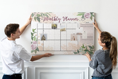 Opslagstavle kork Rose planner