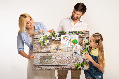 Opslagstavle kork Blomster på træ