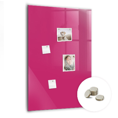 Magnet plade Lys pink farve