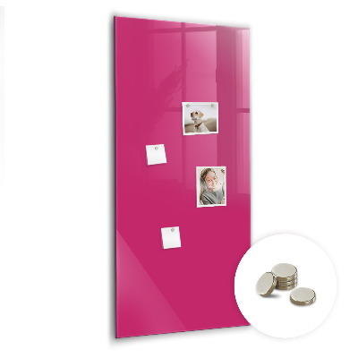 Magnet plade Lys pink farve