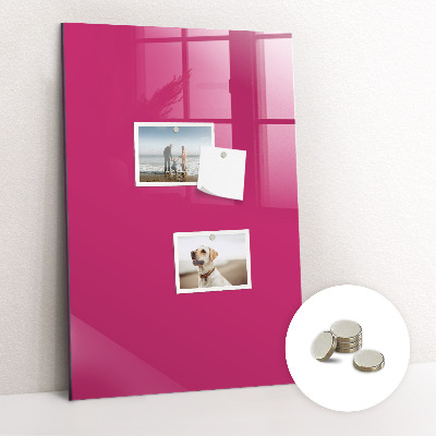 Magnet plade Lys pink farve