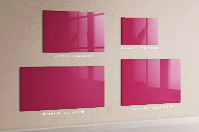 Magnet plade Lys pink farve