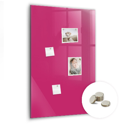 Magnet plade Lys pink farve