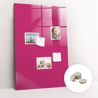 Magnet plade Lys pink farve