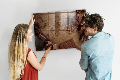 Magnetplade til væggen Chokoladebarer