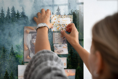 Magnetisk glastavle Tåget skov