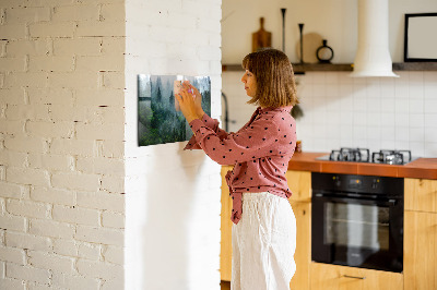 Magnetisk glastavle Tåget skov