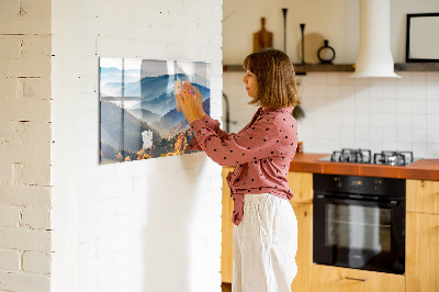 Magnet plade Bjerglandskab