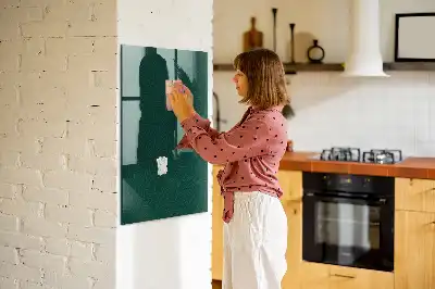 Magnetisk tegnetavle med lineært bladmønster