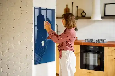 Magnetisk tavle med pen med dekorativt mønster