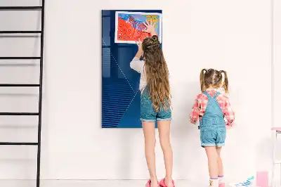 Magnetisk tavle med pen med dekorativt mønster