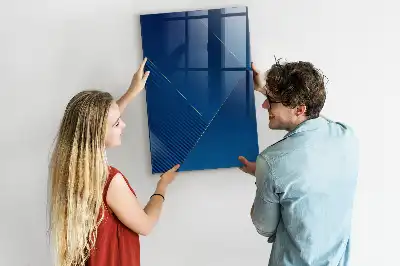 Magnetisk tavle med pen med dekorativt mønster