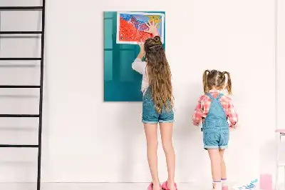 Magnetisk tavle med pen Geometrisk abstraktion