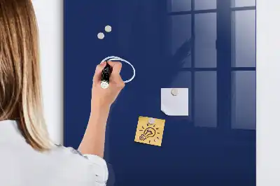 Magnetisk tavle med pen i natsort