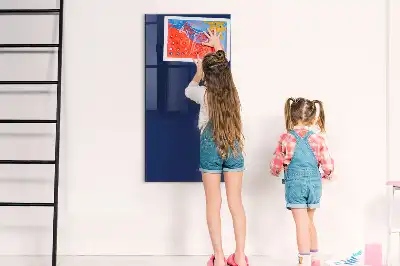 Magnetisk tavle med pen i natsort