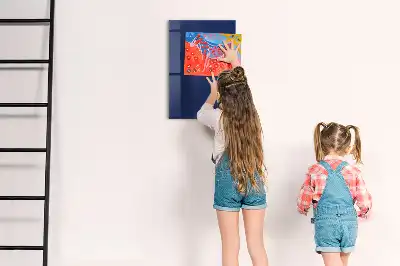 Magnetisk tavle med pen i natsort