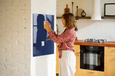 Magnetisk tavle med pen i natsort