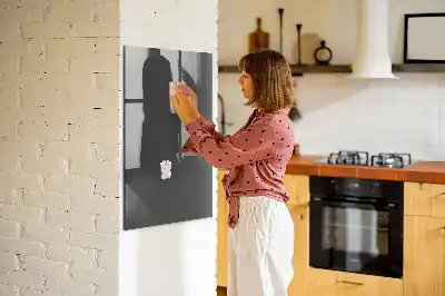 Magnetisk tavle med pen grå