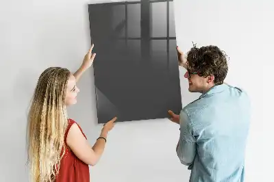 Magnetisk tavle med pen grå