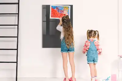 Magnetisk tavle med pen grå