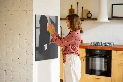 Magnetisk tavle med pen grå