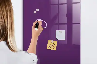 Magnetisk tegnetavle i lilla