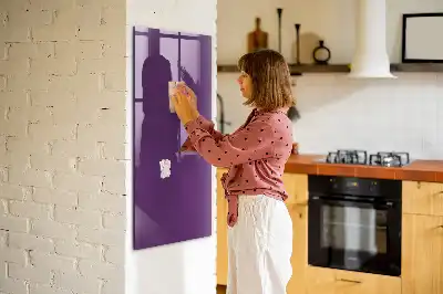 Magnetisk tegnetavle i lilla