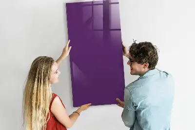 Magnetisk tegnetavle i lilla